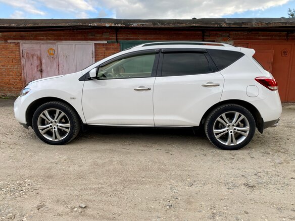 2015 Nissan Murano II (Z51) Рестайлинг 2, белый, 1350000 рублей - вид 5