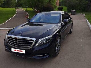 2014 Mercedes-Benz S-Класс 500 Long VI (W222, C217), синий, 2800000 рублей, вид 2
