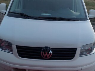 2005 Volkswagen Transporter Long T5, белый, 1090000 рублей, вид 4