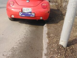 1998 Volkswagen Beetle I (A4), красный, 500000 рублей, вид 2