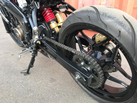 2015 Bajaj Pulsar NS 200, серый - вид 6