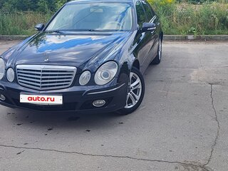 2007 Mercedes-Benz E-Класс 230 III (W211, S211) Рестайлинг, чёрный, 1100000 рублей, вид 1