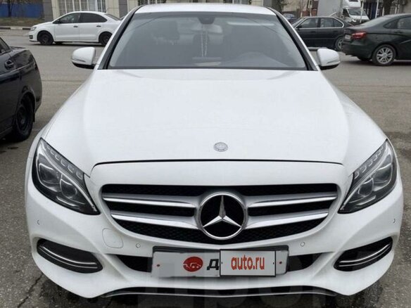 2017 Mercedes-Benz C-Класс 180 9G-TRONIC IV (W205), белый, 3400000 рублей