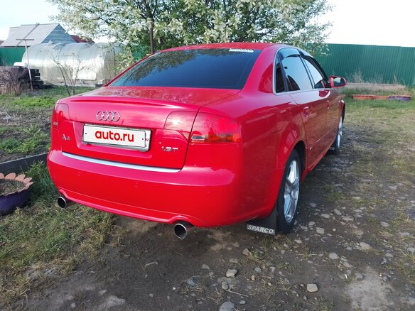 2006 Audi A4 III (B7), красный, 750000 рублей - вид 1