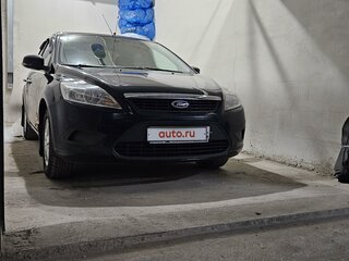 2009 Ford Focus II Рестайлинг, чёрный, 830000 рублей, вид 5