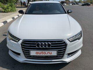2014 Audi A7 I (4G) Рестайлинг, белый, 3600000 рублей, вид 4