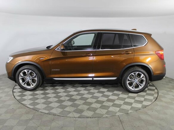 2016 BMW X3 20d xDrive II (F25) Рестайлинг, коричневый - вид 4