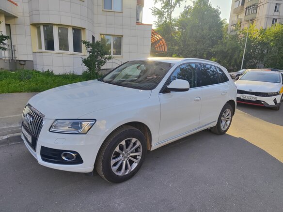 2016 Audi Q5 I (8R) Рестайлинг, белый, 2250000 рублей
