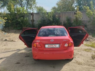 2008 Toyota Corolla AMT X (E140, E150), красный, 695000 рублей, вид 3
