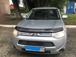 2012 Mitsubishi Outlander III, серебристый, 1360000 рублей, вид 2