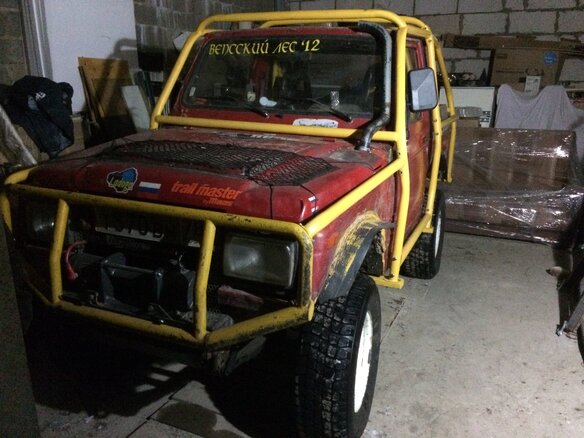 1985 Suzuki Samurai, красный - вид 5