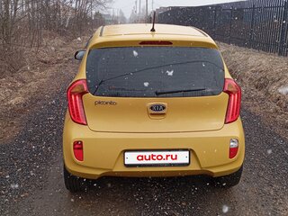 2011 Kia Picanto II, жёлтый, 930000 рублей, вид 4