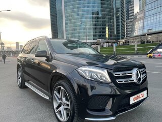 2016 Mercedes-Benz GLS 400 I (X166), чёрный, 5500000 рублей, вид 3