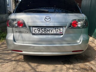2007 Mazda 6 I (GG) Рестайлинг, серебристый, 540000 рублей, вид 4