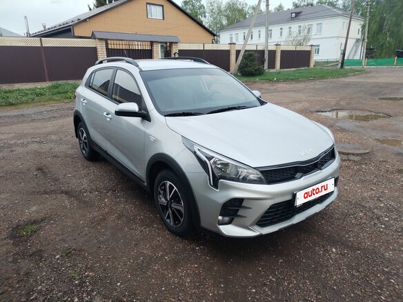 2022 Kia Rio X IV Рестайлинг, серый, 2150000 рублей - вид 2