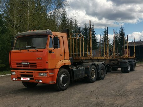 2007 КамАЗ 6460, оранжевый, 1200000 рублей, вид 1