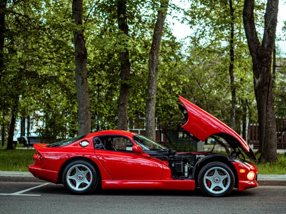 1998 Dodge Viper II, красный - вид 8