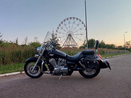 2005 Honda Shadow 750, чёрный, 600000 рублей, вид 1