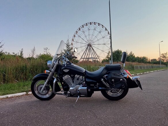 2005 Honda Shadow 750, чёрный, 600000 рублей