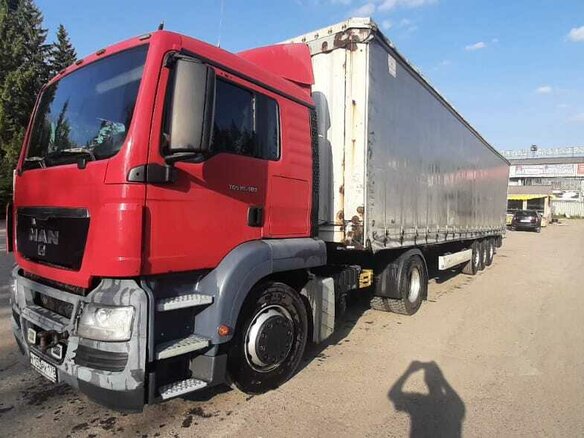 2011 MAN TGS, красный, 2400000 рублей