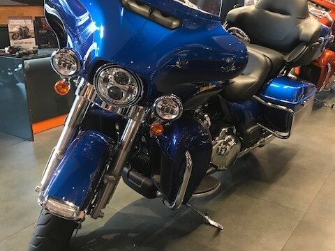 2017 Harley-Davidson Ultra Limited, синий - вид 1