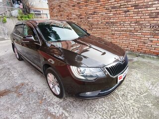 2014 Skoda Superb DSG II Рестайлинг, коричневый, 1490000 рублей, вид 3