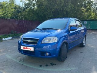 2008 Chevrolet Aveo I Рестайлинг, синий, 400000 рублей, вид 1