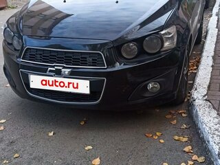 2014 Chevrolet Aveo II, чёрный, 590000 рублей, вид 2