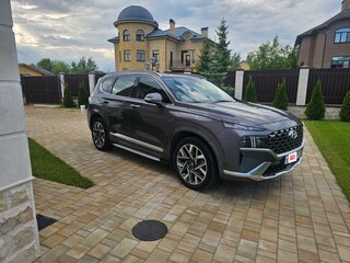 2020 Hyundai Santa Fe IV Рестайлинг, серый, 3720000 рублей, вид 3