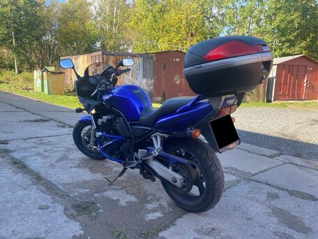 2002 Yamaha FZS600 Fazer, синий, 400000 рублей, вид 4