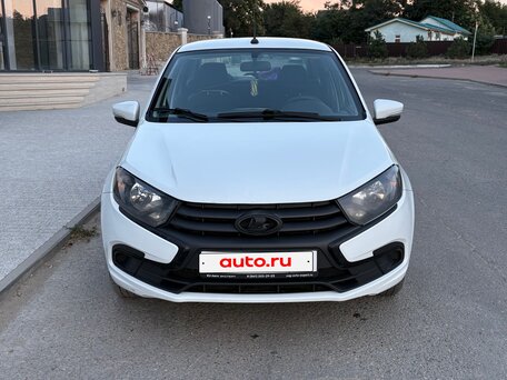 2022 Lada (ВАЗ) Granta I Рестайлинг, белый, 660000 рублей, вид 2