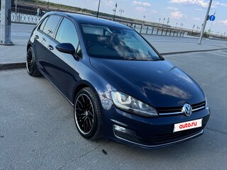 2014 Volkswagen Golf VII, синий, 1350000 рублей, вид 1
