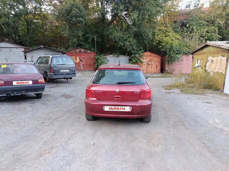 2006 Peugeot 307 I Рестайлинг, красный, 270000 рублей, вид 4