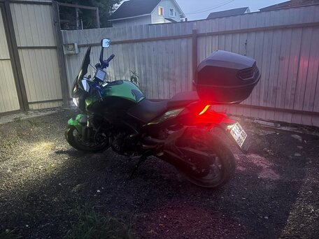2021 Bajaj Dominar 400, зелёный, 395000 рублей, вид 4