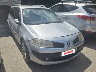 2007 Renault Megane II Рестайлинг, серебристый, 260000 рублей, вид 3