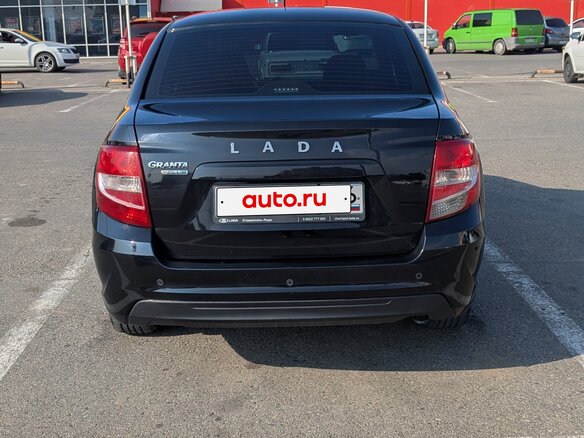 2019 Lada (ВАЗ) Granta I Рестайлинг, чёрный, 680000 рублей - вид 7