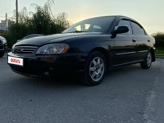 2007 Kia Spectra I Рестайлинг 2, чёрный, 290000 рублей, вид 3