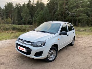 2014 Lada (ВАЗ) Kalina II, белый, 260000 рублей, вид 1