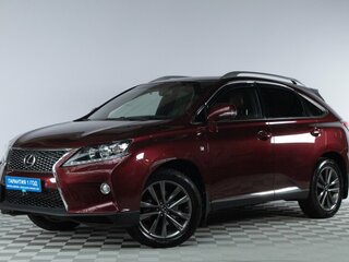 2013 Lexus RX 350 III Рестайлинг, красный, 2139000 рублей, вид 3