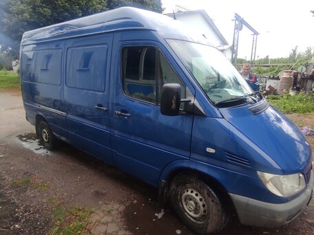 2017 Mercedes-Benz Sprinter Classic, синий, 1300000 рублей, вид 4