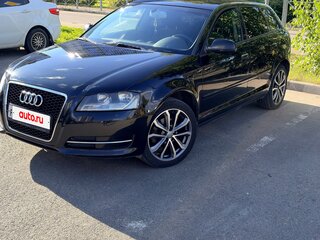 2012 Audi A3 II (8P) Рестайлинг 2, чёрный, 850000 рублей, вид 1