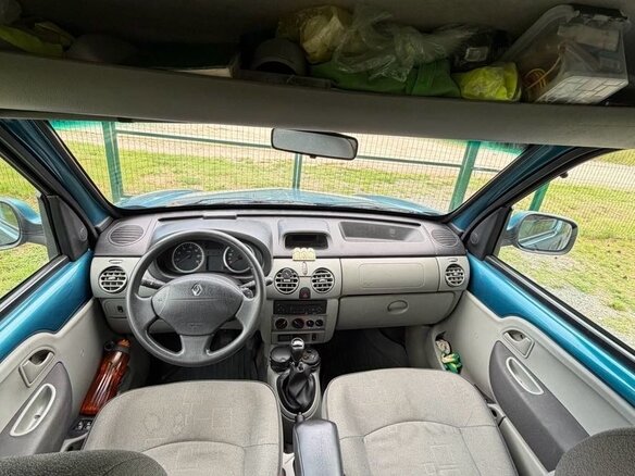 2008 Renault Kangoo I Рестайлинг, синий, 380000 рублей - вид 13