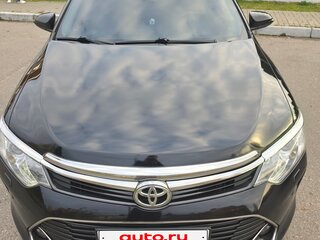 2015 Toyota Camry VII (XV50) Рестайлинг, чёрный, 1750000 рублей, вид 1