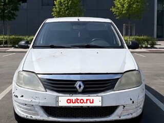 2012 Renault Logan I Рестайлинг, белый, 210000 рублей, вид 1