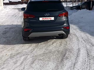 2015 Hyundai Santa Fe III Рестайлинг, синий, 1900000 рублей, вид 4