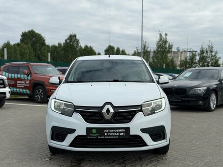 2021 Renault Logan II Рестайлинг, белый, 750000 рублей, вид 2