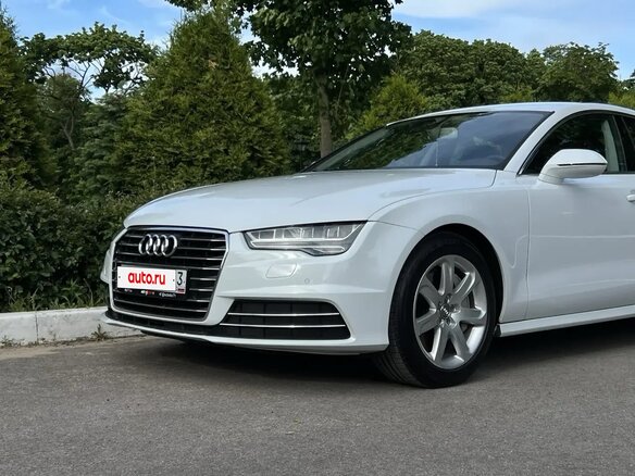 2014 Audi A7 I (4G) Рестайлинг, белый, 2340000 рублей - вид 2