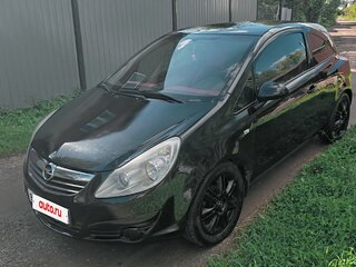 2008 Opel Corsa D, чёрный, 515000 рублей, вид 3