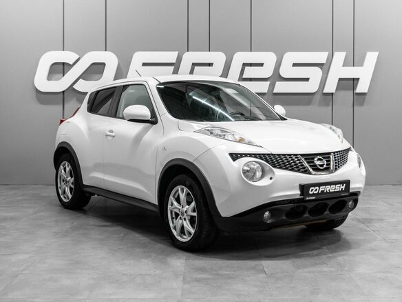 2011 Nissan Juke I, белый