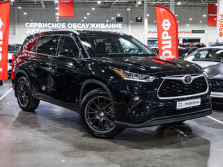 2020 Toyota Highlander IV (XU70), чёрный, 4999700 рублей, вид 5